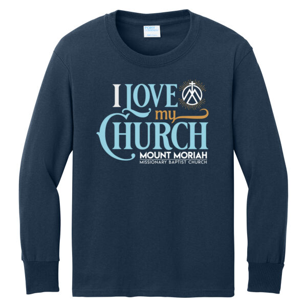 Youth Love My ChurchT-Shirt Thumbnail