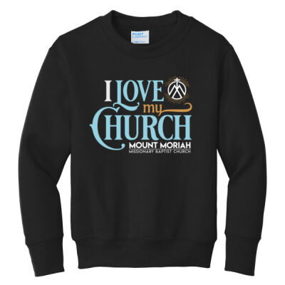 Youth Love My Church Sweatshirt Thumbnail