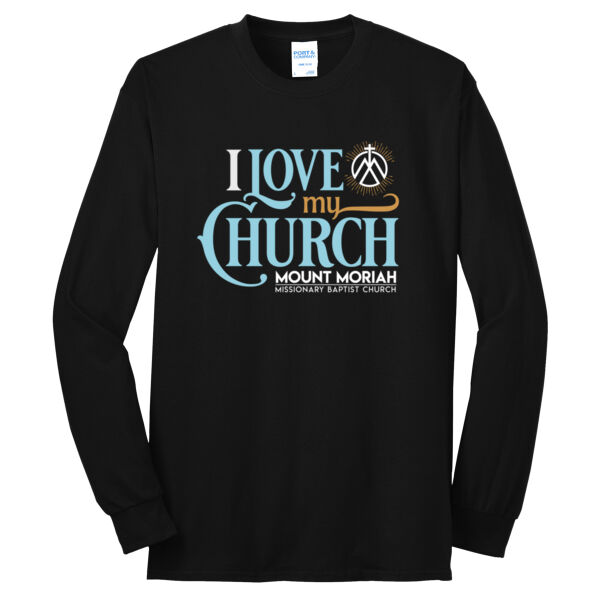 Tall LS Love My Church T-Shirt Thumbnail
