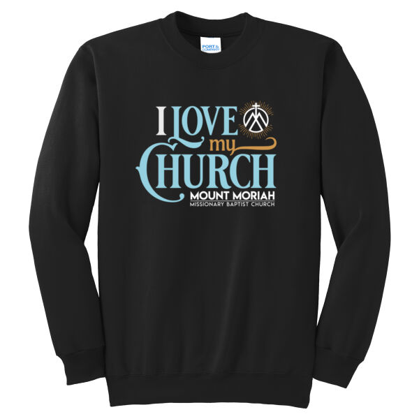 Tall Love My Church Sweatshirt Thumbnail