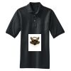 Heavyweight Cotton Pique Polo with Pocket Thumbnail