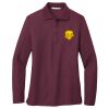 Women's Silk Touch Long Sleeve Polo Thumbnail
