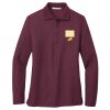 Women's Silk Touch Long Sleeve Polo Thumbnail