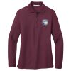 Women's Silk Touch Long Sleeve Polo Thumbnail