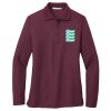Women's Silk Touch Long Sleeve Polo Thumbnail